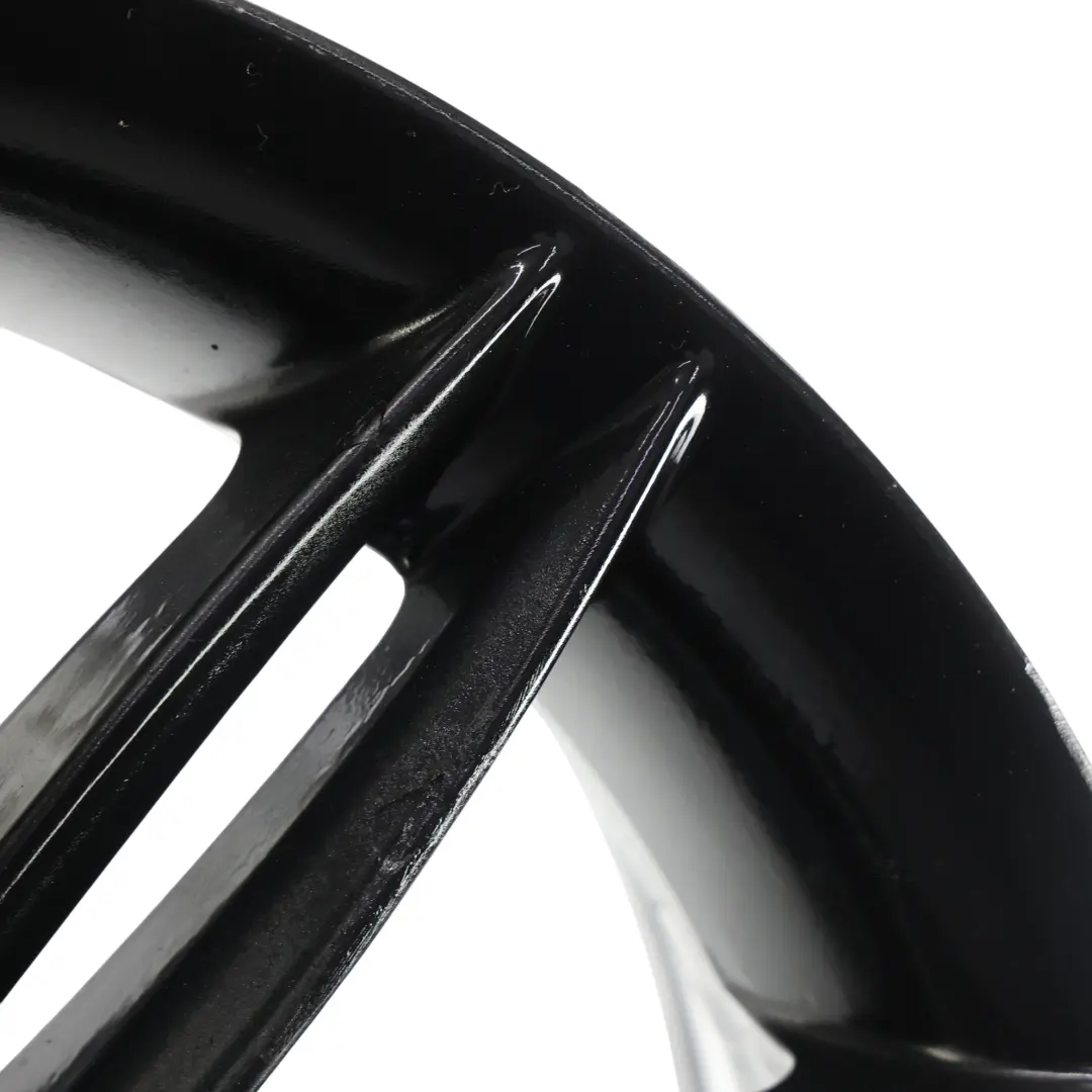 BMW E81 E82 E87 E88 Rear Black Wheel Alloy Rim 17" 7,5J ET:47 M Double Spoke 207 - SKU 8036938-10 - Part number 8036938