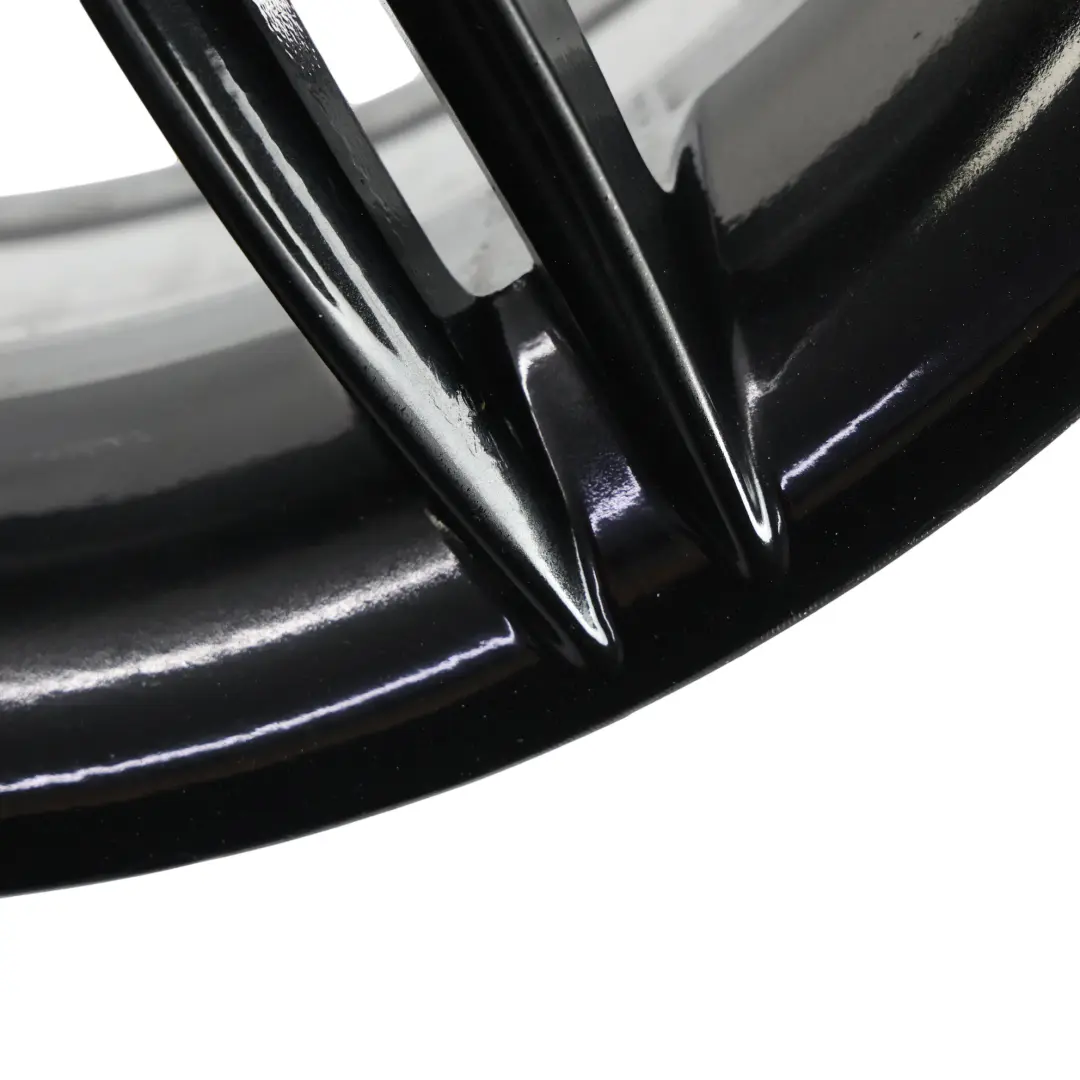 BMW E81 E82 E87 E88 Rear Black Wheel Alloy Rim 17" 7,5J ET:47 M Double Spoke 207 - SKU 8036938-10 - Part number 8036938