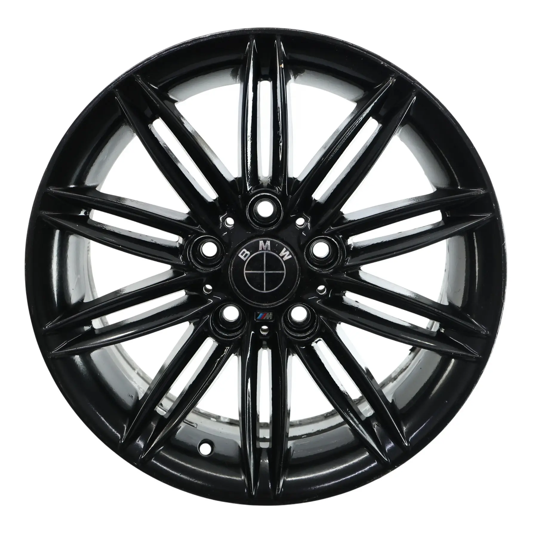BMW E81 E82 E87 Rear Black Wheel Rim Alloy 17" 7,5J ET:47 M Styling 207 8036938