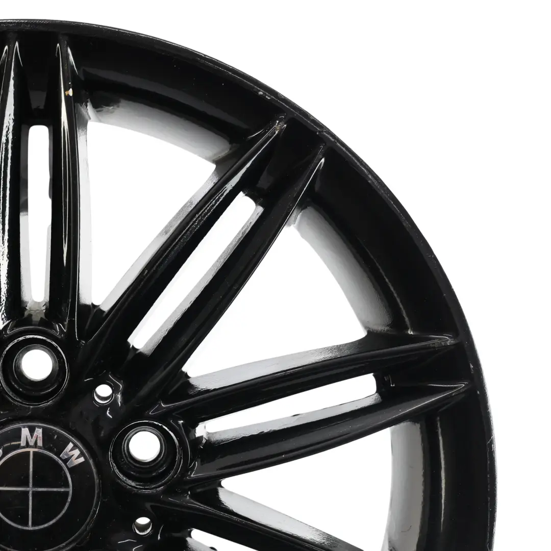 BMW E81 E82 E87 Rear Black Wheel Rim Alloy 17" 7,5J ET:47 M Styling 207 - SKU 8036938-12 - Part number 8036938