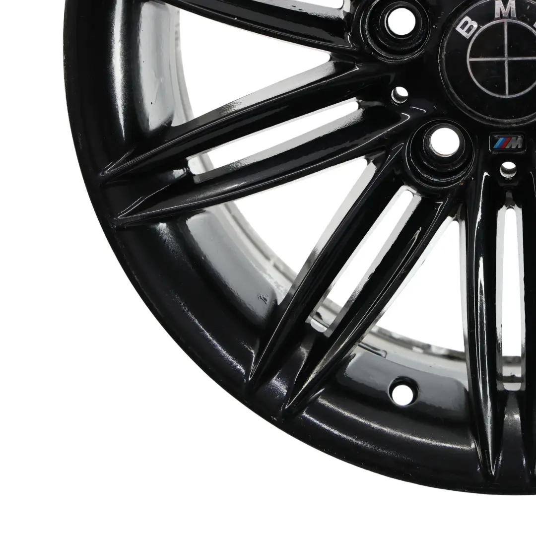 BMW E81 E82 E87 Rear Black Wheel Rim Alloy 17" 7,5J ET:47 M Styling 207 - SKU 8036938-12 - Part number 8036938