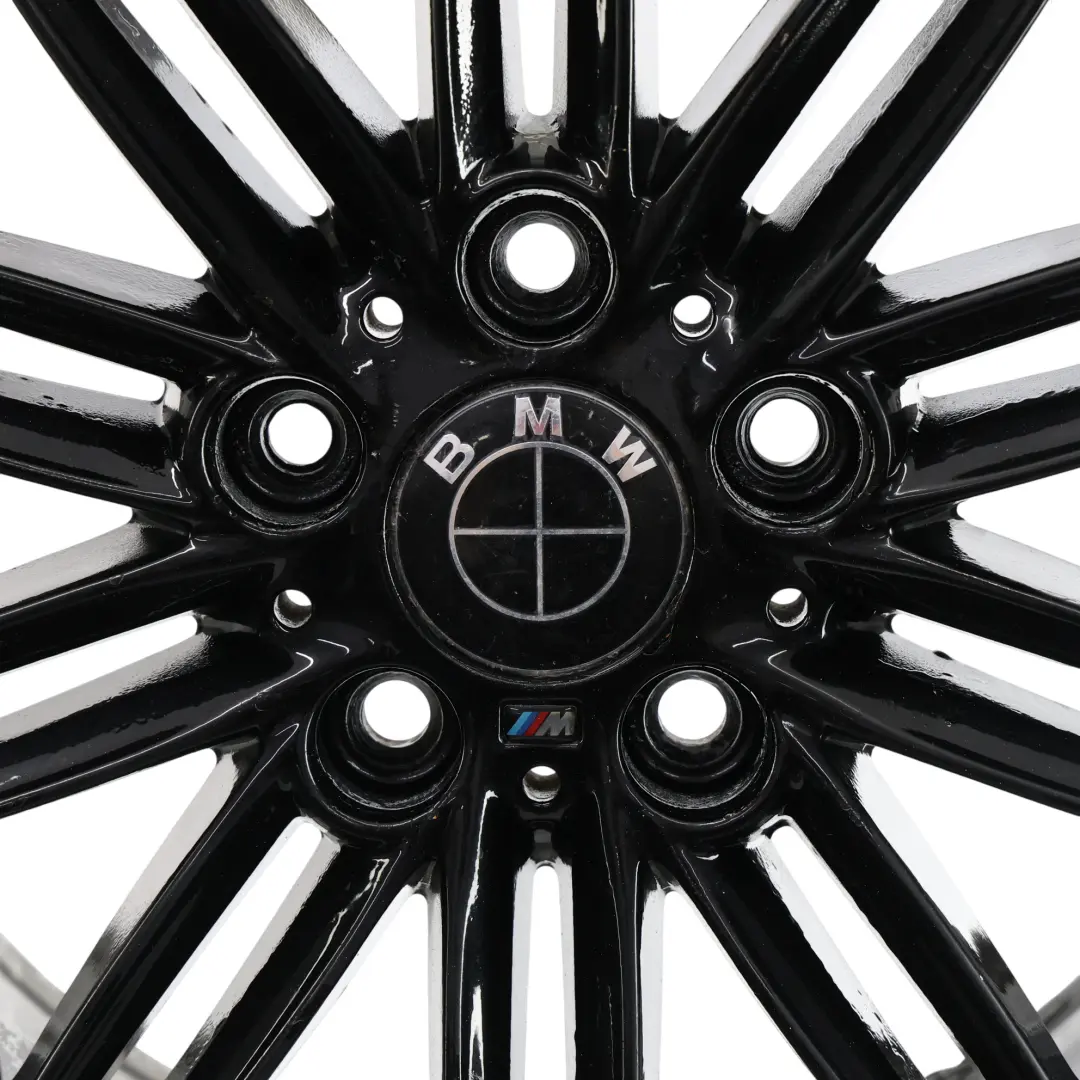 BMW E81 E82 E87 Rear Black Wheel Rim Alloy 17" 7,5J ET:47 M Styling 207 - SKU 8036938-12 - Part number 8036938