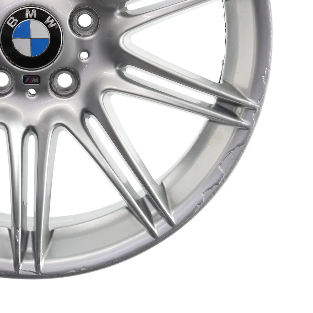 Vorderrad Alufelge 19" M Doppelspeiche 225 8J ET:37 für BMW E90 E91 E92 mit Teilenummer 8037141 BMW E90 E91 E92 Vorderrad Alufelge 19" M Doppelspeiche 225 8J ET:37 - SKU 8037141-3 - Teilenummer 8037141