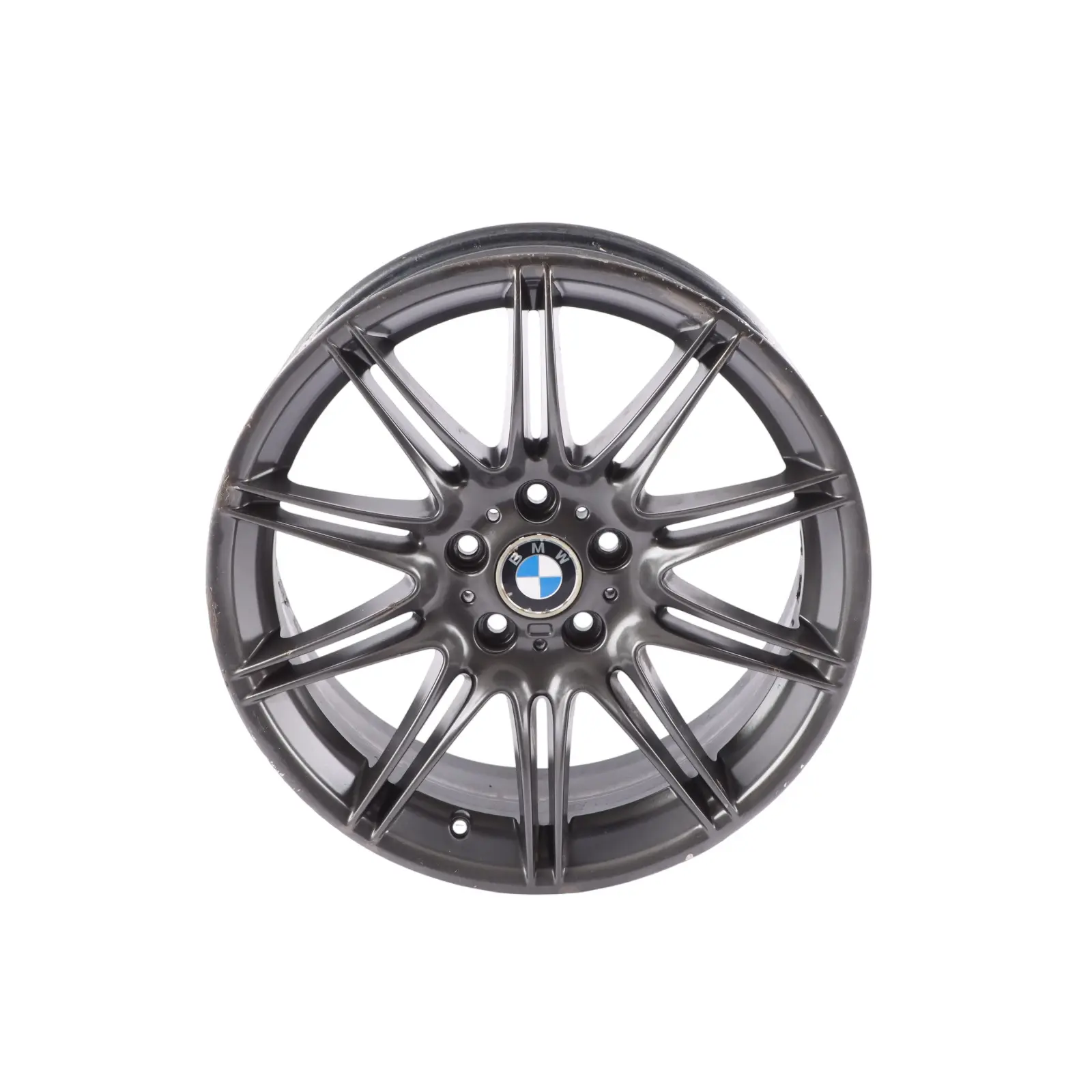 BMW E90 E91 E92 Grey Front Wheel Alloy Rim 19" M Double Spoke 225 8J ET:37