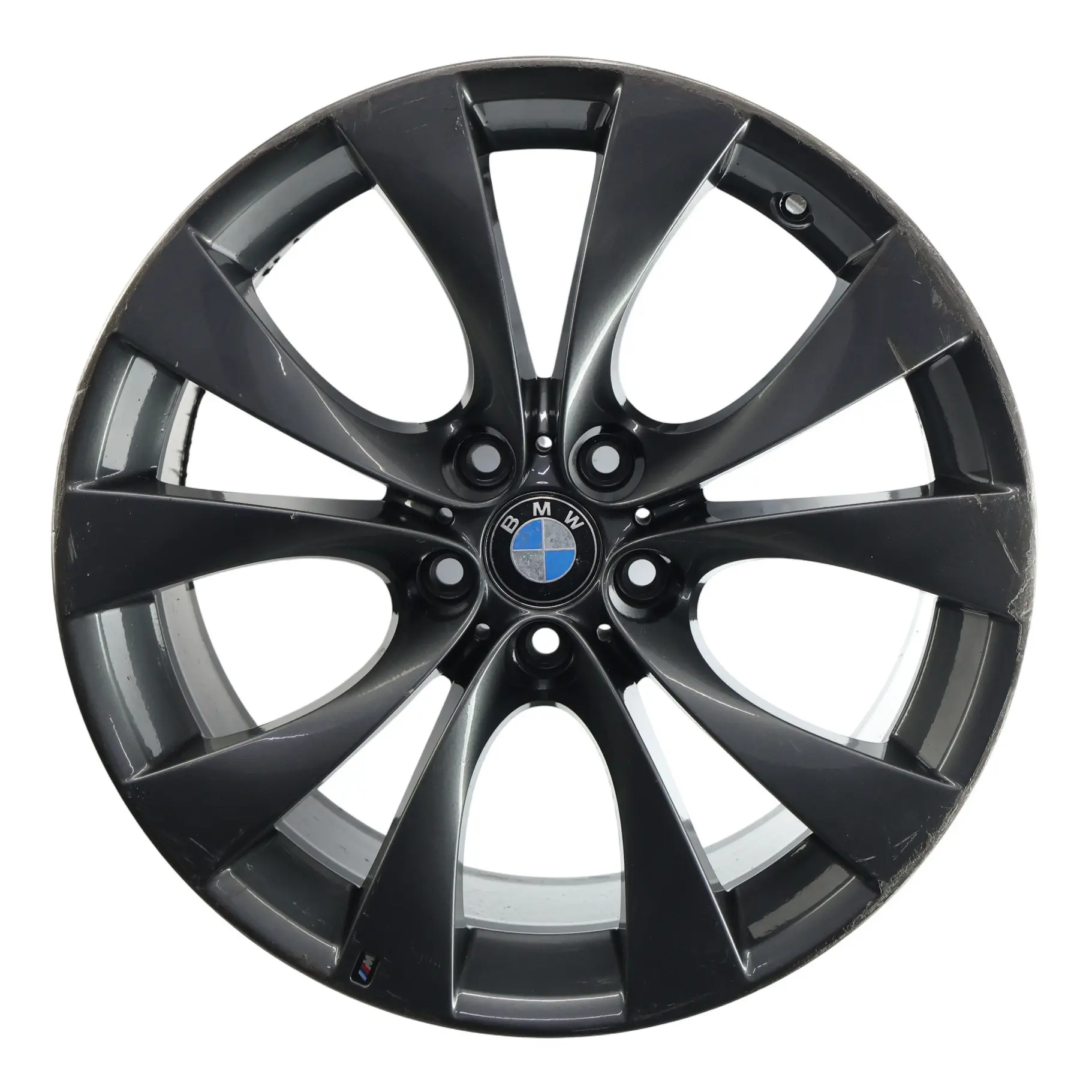 BMW X5 E70 Grey Front Wheel Alloy Rim 20" M V-spoke 227 10J ET:40 8037349
