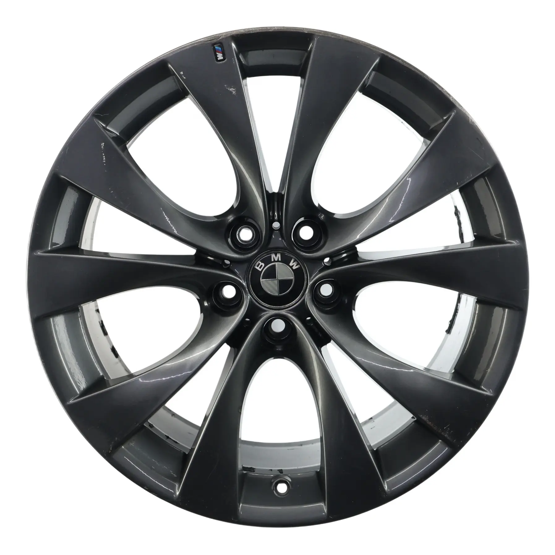 BMW X5 E70 Grey Front Wheel Alloy Rim 20" M V-spoke 227 10J ET:40 8037349