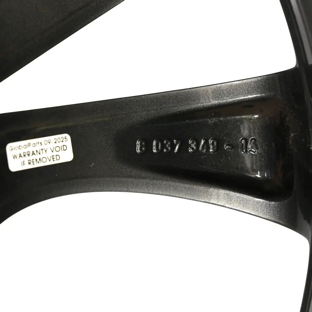 BMW X5 E70 Cerchio Anteriore Lega 20" M V-Spoke 227 10J ET:40 - SKU 8037349-11 - Numero di parte 8037349