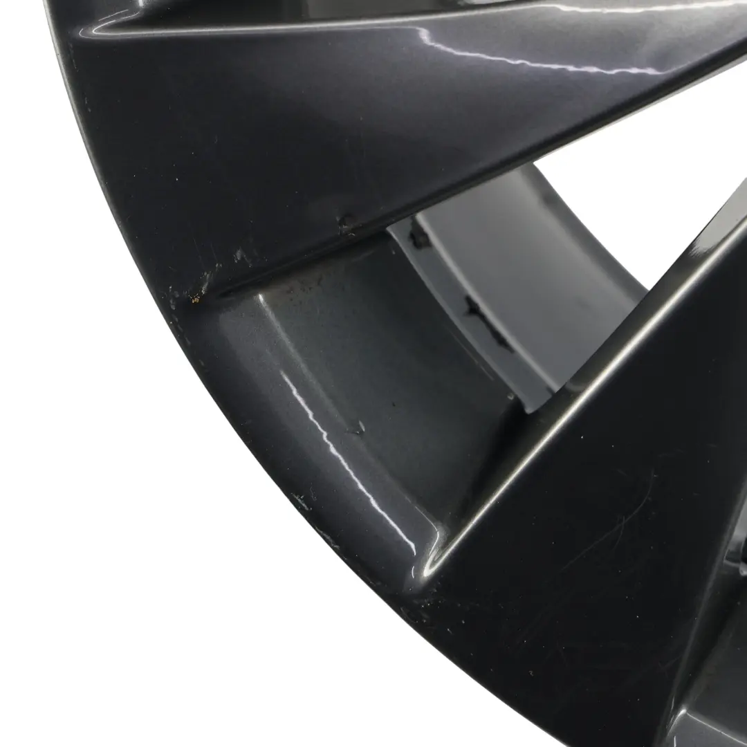 Grey Front Wheel Alloy Rim 20" M V-spoke 227 10J ET:40 to BMW X5 E70 with Part number 8037349 BMW X5 E70 Grey Front Wheel Alloy Rim 20" M V-spoke 227 10J ET:40 - SKU 8037349-11 - Part number 8037349