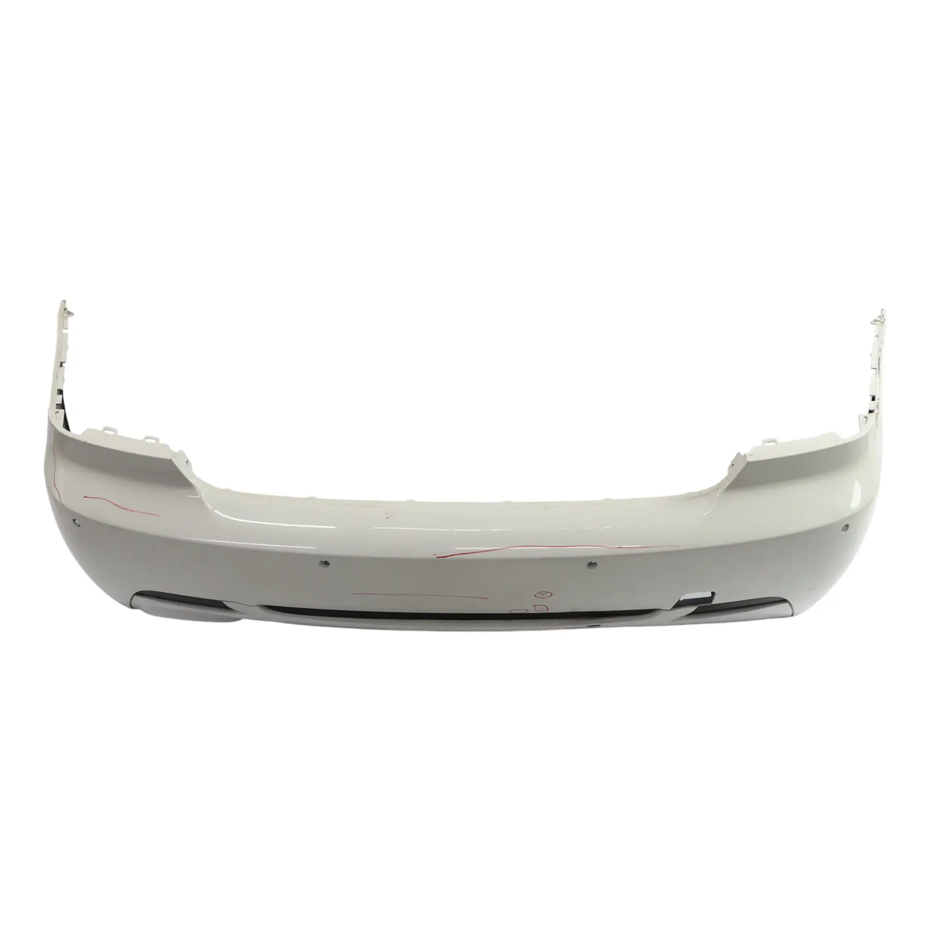 BMW E92 E93 Coupe Convertible M Sport Rear Bumper PDC Alpinweiss 3 White - 300