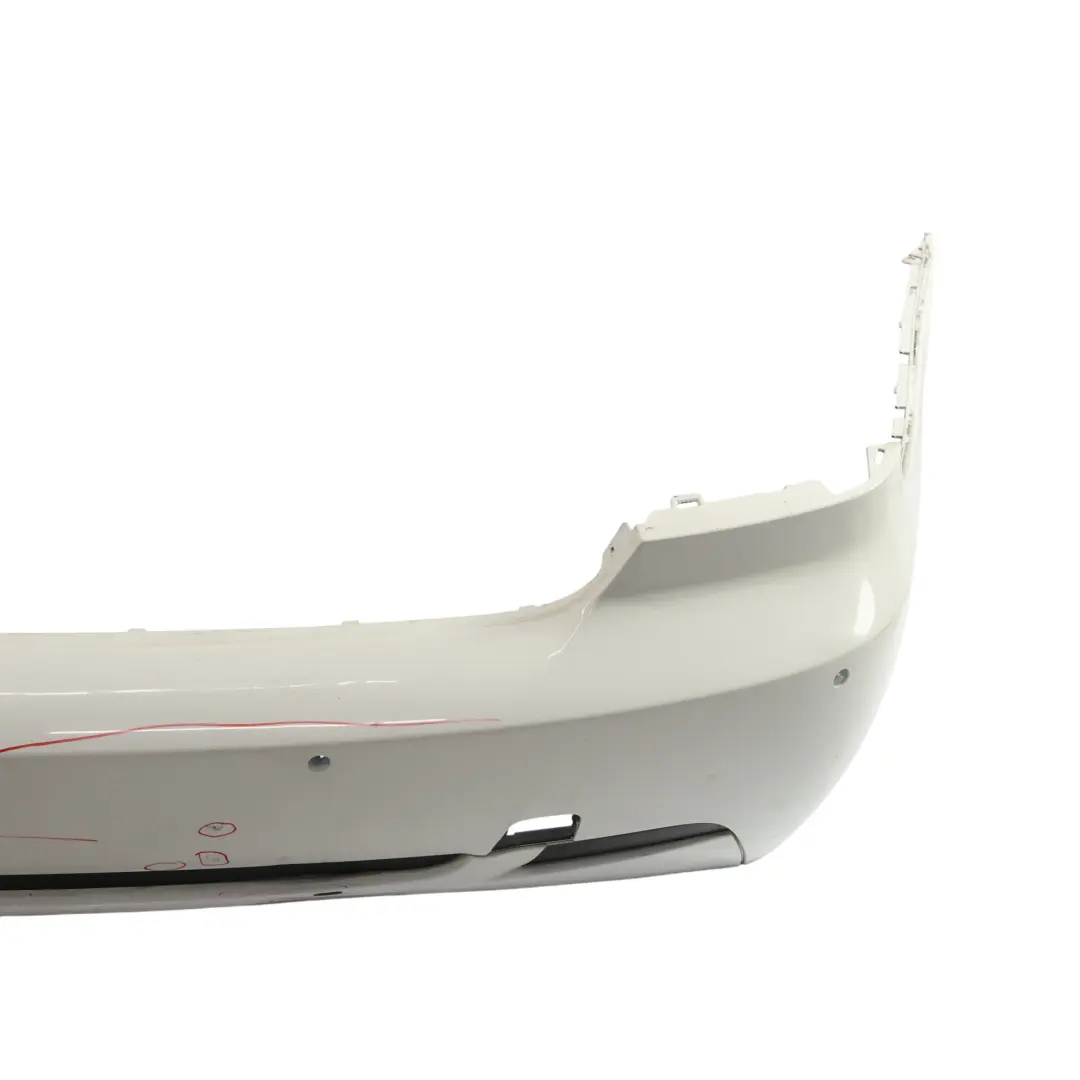 BMW E92 E93 Coupe Convertible M Sport Rear Bumper PDC Alpinweiss 3 White - 300 - SKU 8044934-AW - Part number 8044934
