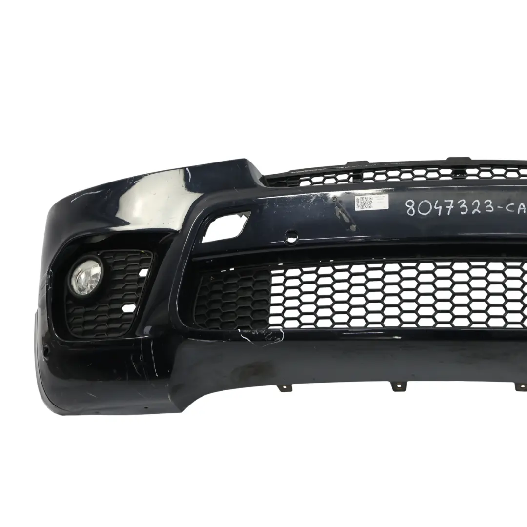 BMW X5 E70 LCI Bumper Front M Sport Trim Panel Grille Carbonschwarz Metallic 416 - SKU 8047323-CAR - Part number 8047323