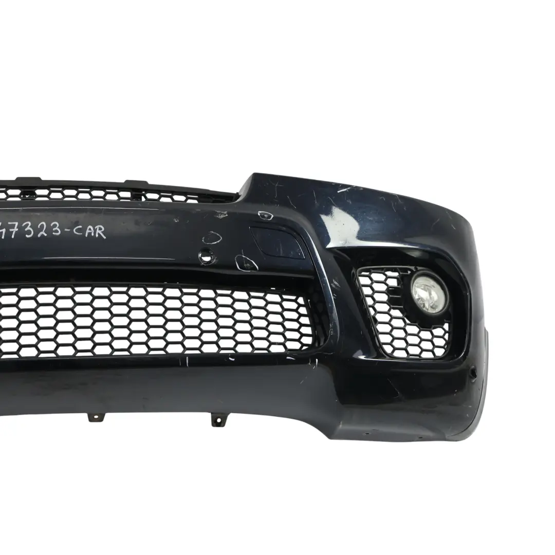 Bumper Front M Sport Trim Panel Grille Carbonschwarz Metallic 416 to BMW X5 E70 LCI with Part number 8047323 BMW X5 E70 LCI Bumper Front M Sport Trim Panel Grille Carbonschwarz Metallic 416 - SKU 8047323-CAR - Part number 8047323