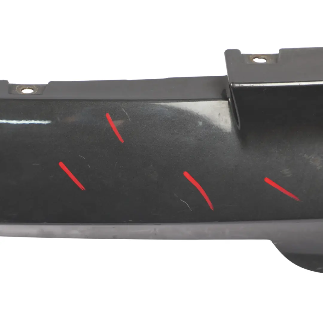 BMW X3 F25 M Sport Difusor Parachoques Trasero Centro Inferior Embellecedor - SKU 8048132 - Número de pieza 8048132