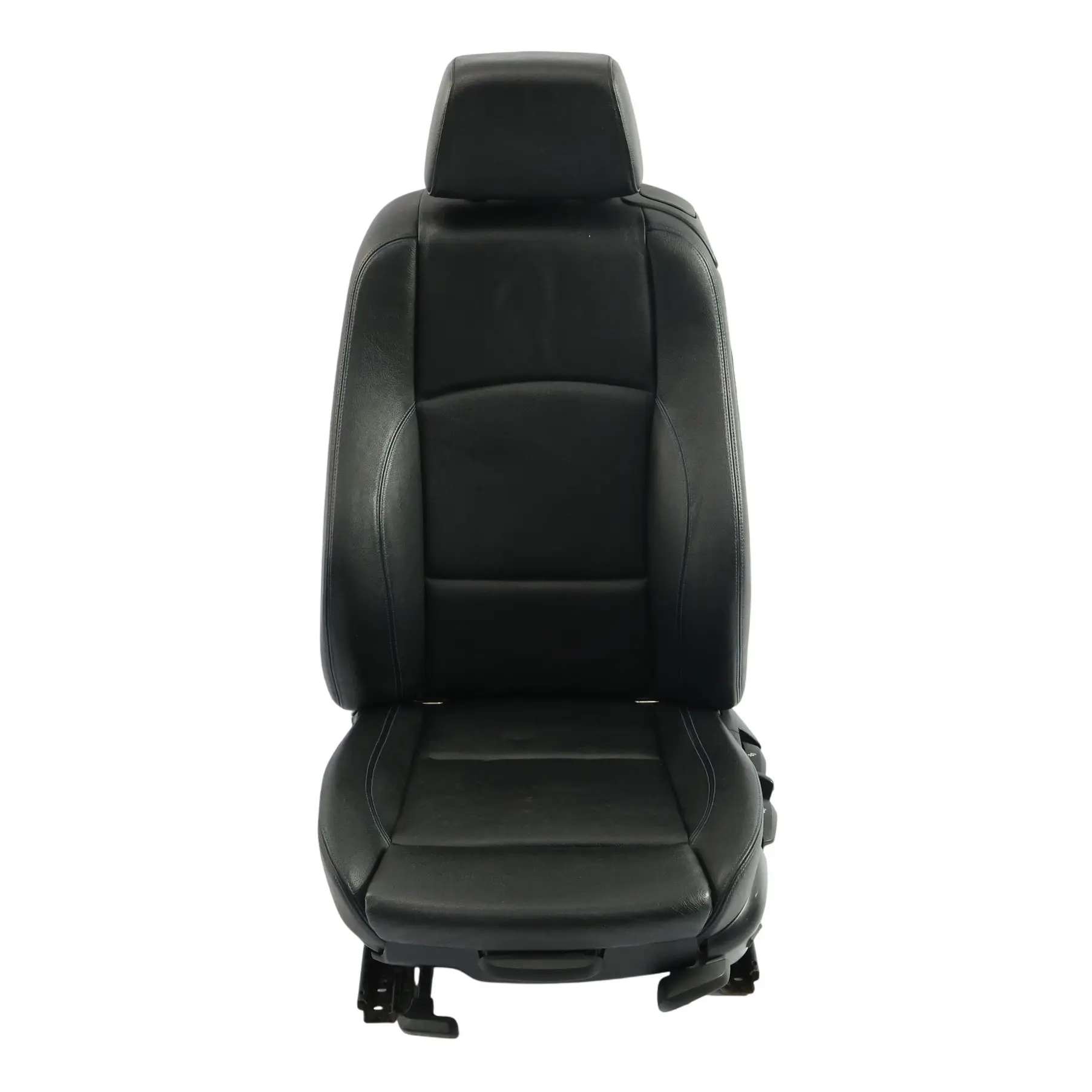 BMW E88 Cabrio M Sport Beheizter Vordersitz Links Leder Boston Schwarz Blau