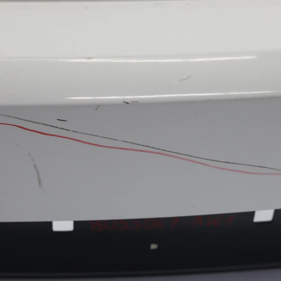 BMW F20 F21 M Sport Rear Bumper Trim Panel PDC Alpinweiss White 3 - 300 - SKU 8055067-AW1 - Part number 8055067