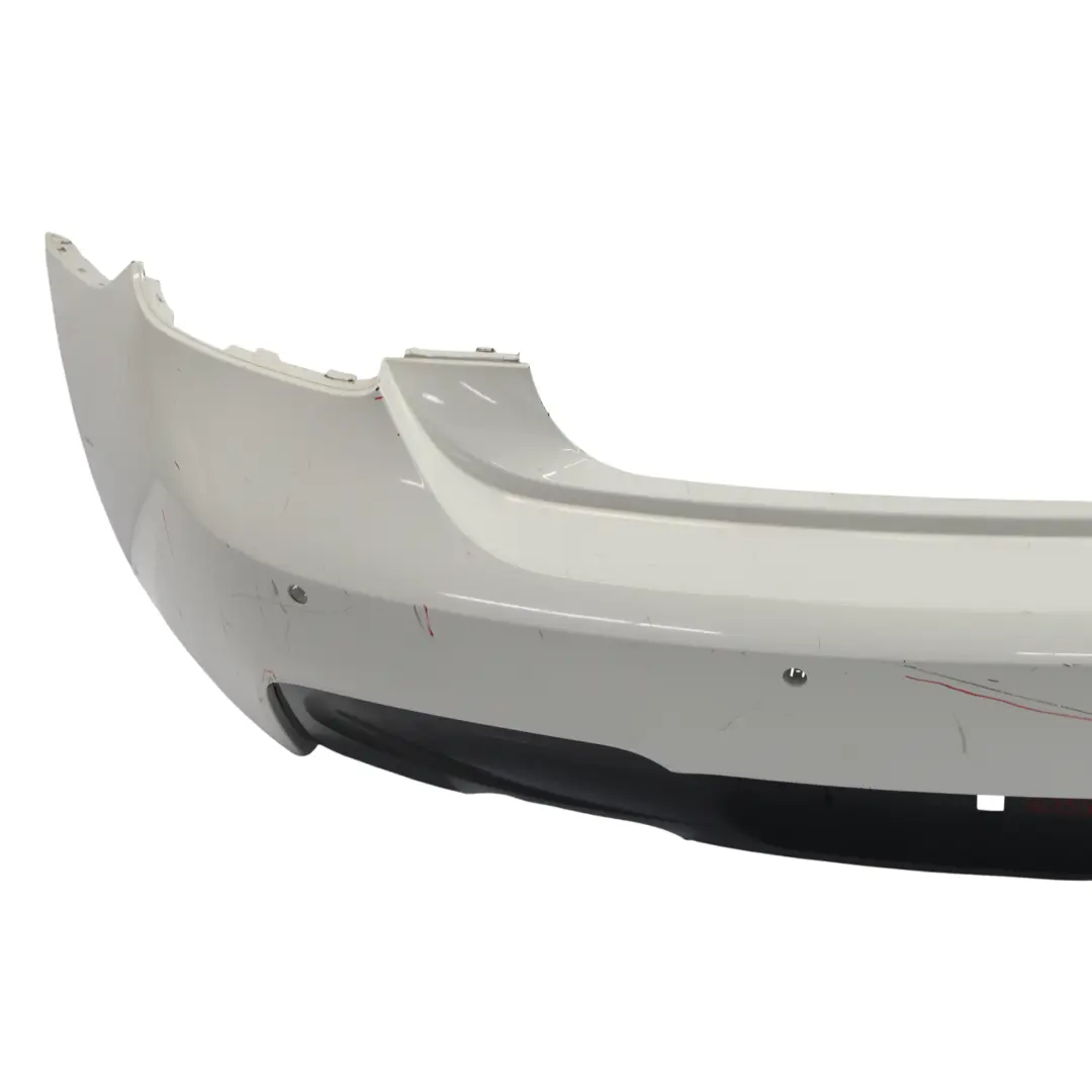 BMW F20 F21 M Sport Rear Bumper Trim Panel PDC Alpinweiss White 3 - 300 - SKU 8055067-AW1 - Part number 8055067