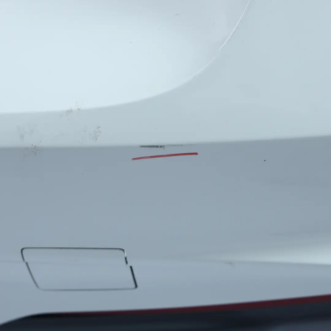 BMW F30 Zderzak Tylny Osłona Karoserii Alpinweiss 3 Biały - 300 - SKU 8056497-AW - Numer Części 8056497