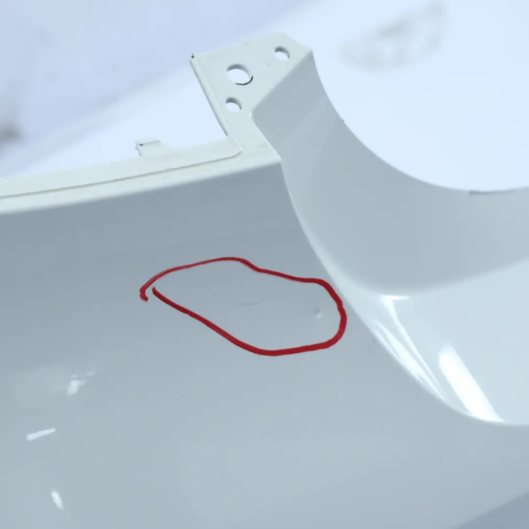 BMW F30 M Sport Rear Bumper Trim Panel PDC Alpinweiss 3 Alpine White - 300 - SKU 8056497-AW - Part number 8056497