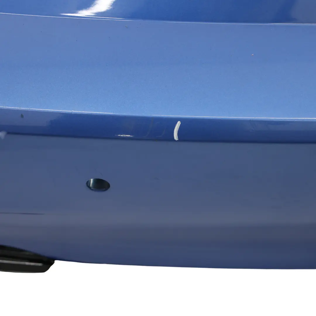BMW F30 Rear Bumper M Sport Trim Panel PDC Estorilblau Estoril Blue - B45 - SKU 8056497-EB1 - Part number 8056497
