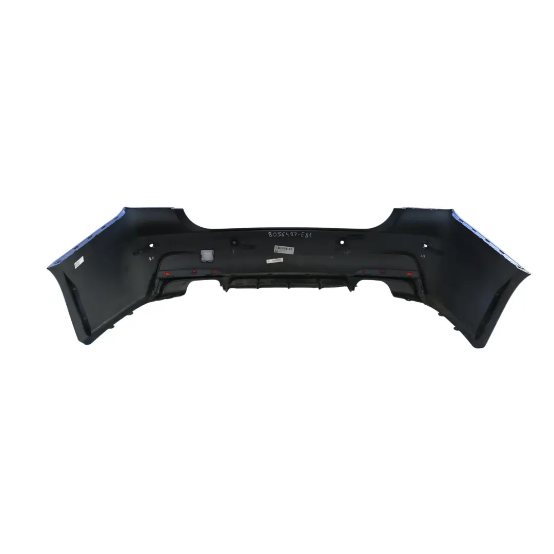 BMW F30 Rear Bumper M Sport Trim Panel PDC Estorilblau Estoril Blue - B45 - SKU 8056497-EB1 - Part number 8056497