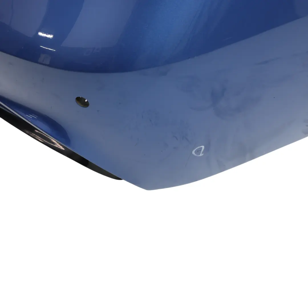 BMW F30 Rear Bumper M Sport Trim Panel PDC Estoril Blue Metallic - B45 - SKU 8056498-EB - Part number 8056498