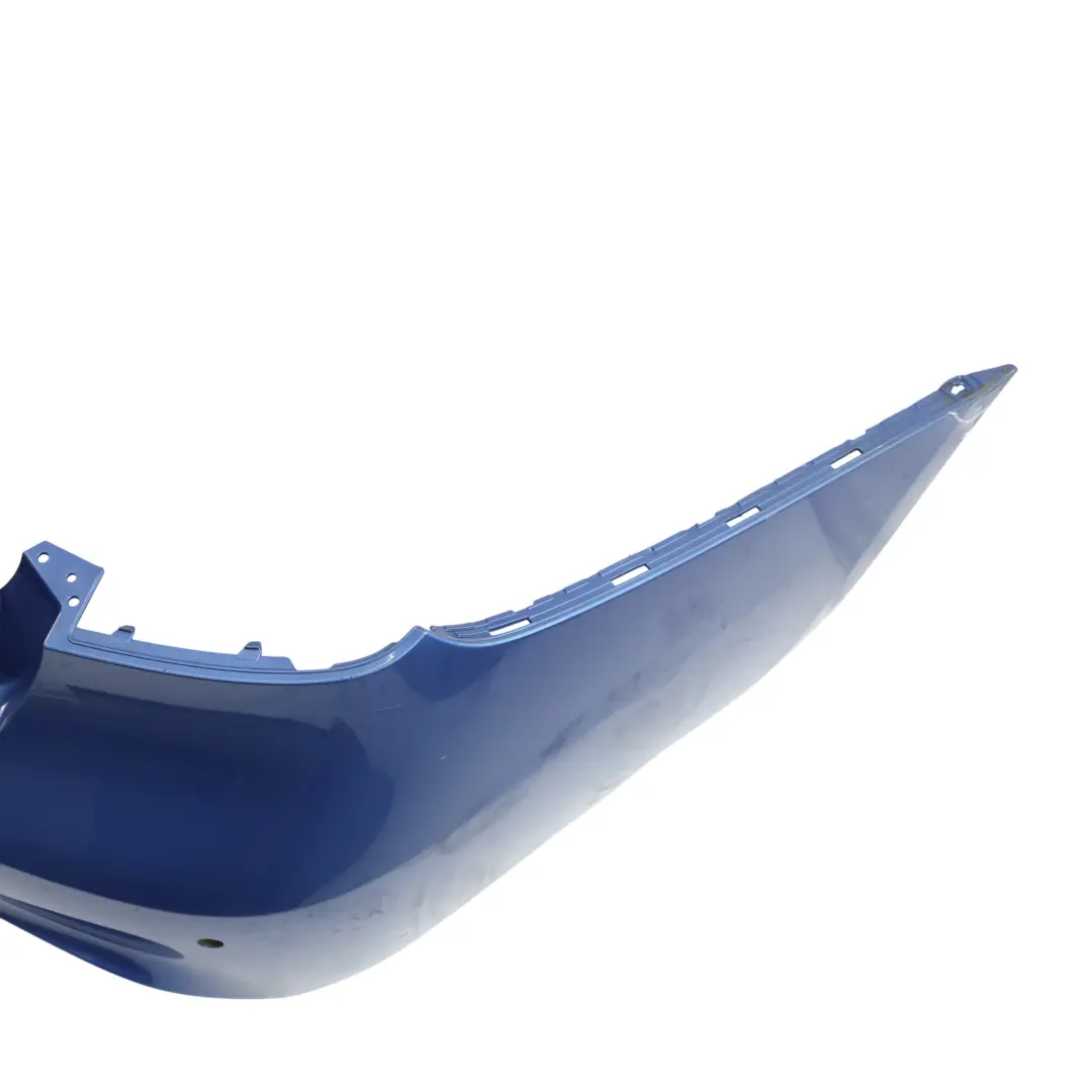 Bumper M Sport Trim Panel PDC Estoril Blue Metallic - B45 to BMW F30 Rear with Part number 8056498 BMW F30 Rear Bumper M Sport Trim Panel PDC Estoril Blue Metallic - B45 - SKU 8056498-EB - Part number 8056498