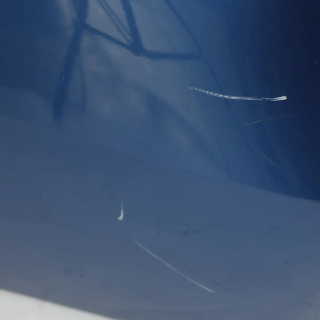 BMW F30 Rear Bumper M Sport Trim Panel PDC Estoril Blue Metallic - B45 - SKU 8056498-EB - Part number 8056498