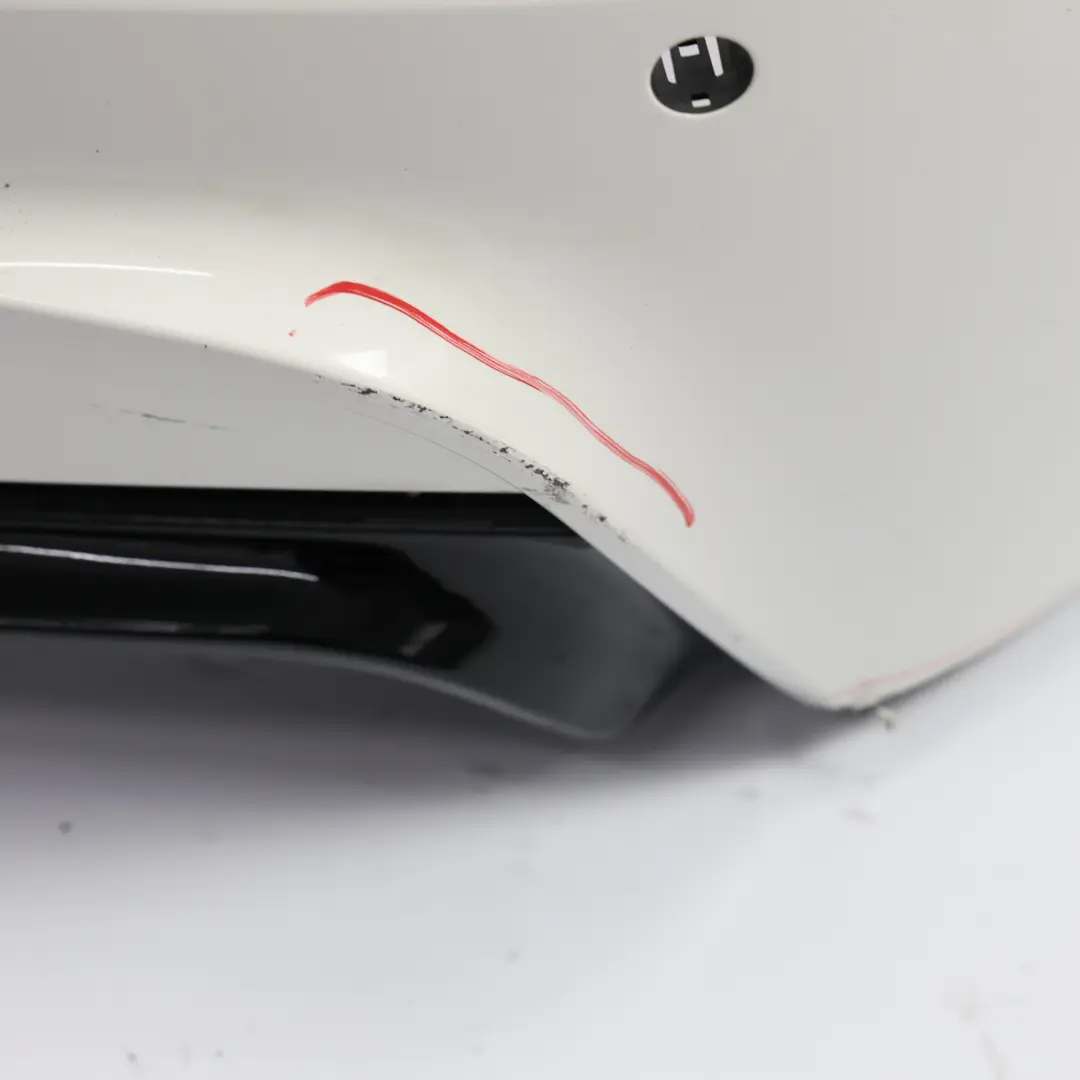 BMW F31 Touring Rear Bumper M Sport Trim Panel PDC Alpinweiss 3 White - 300 - SKU 8056577-AW1 - Part number 8056577