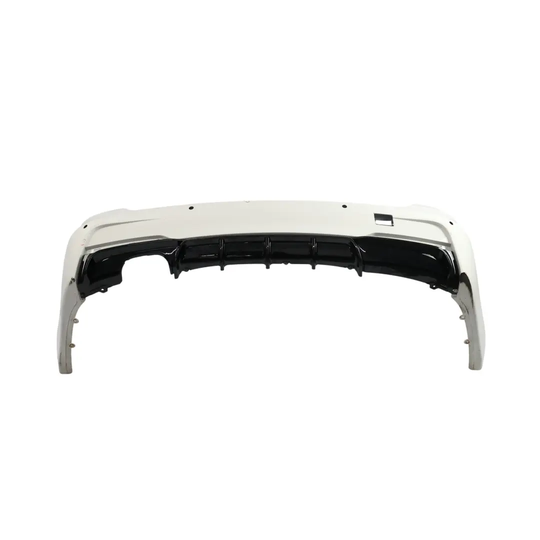 Bumper M Sport Trim Panel PDC Alpinweiss 3 White - 300 to BMW F31 Touring Rear with Part number 8056577 BMW F31 Touring Rear Bumper M Sport Trim Panel PDC Alpinweiss 3 White - 300 - SKU 8056577-AW1 - Part number 8056577