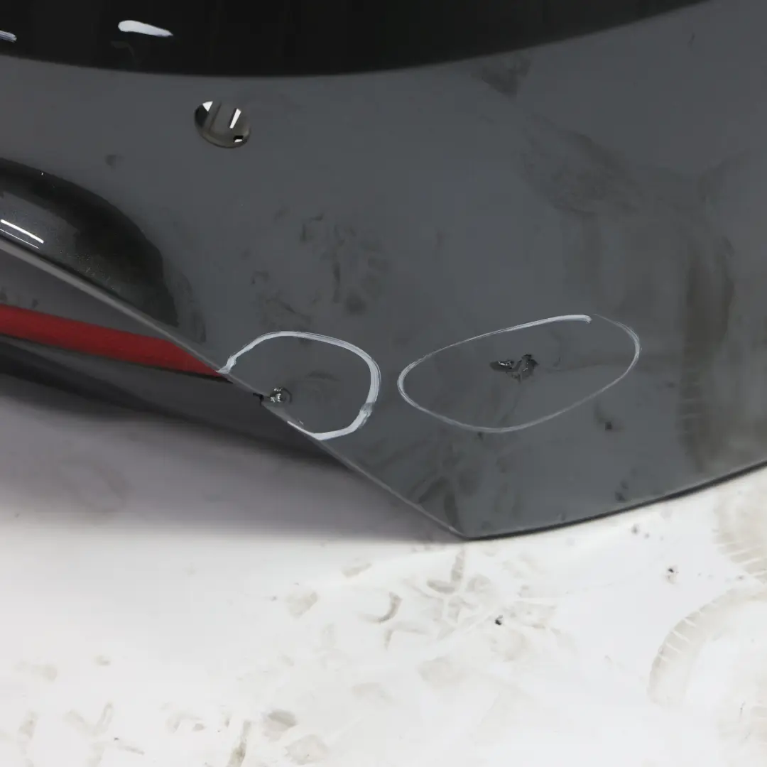 BMW F31 Touring Rear Bumper M Sport Trim Panel PDC Mineralgrau Grey - B39 - SKU 8056577-MG2 - Part number 8056577