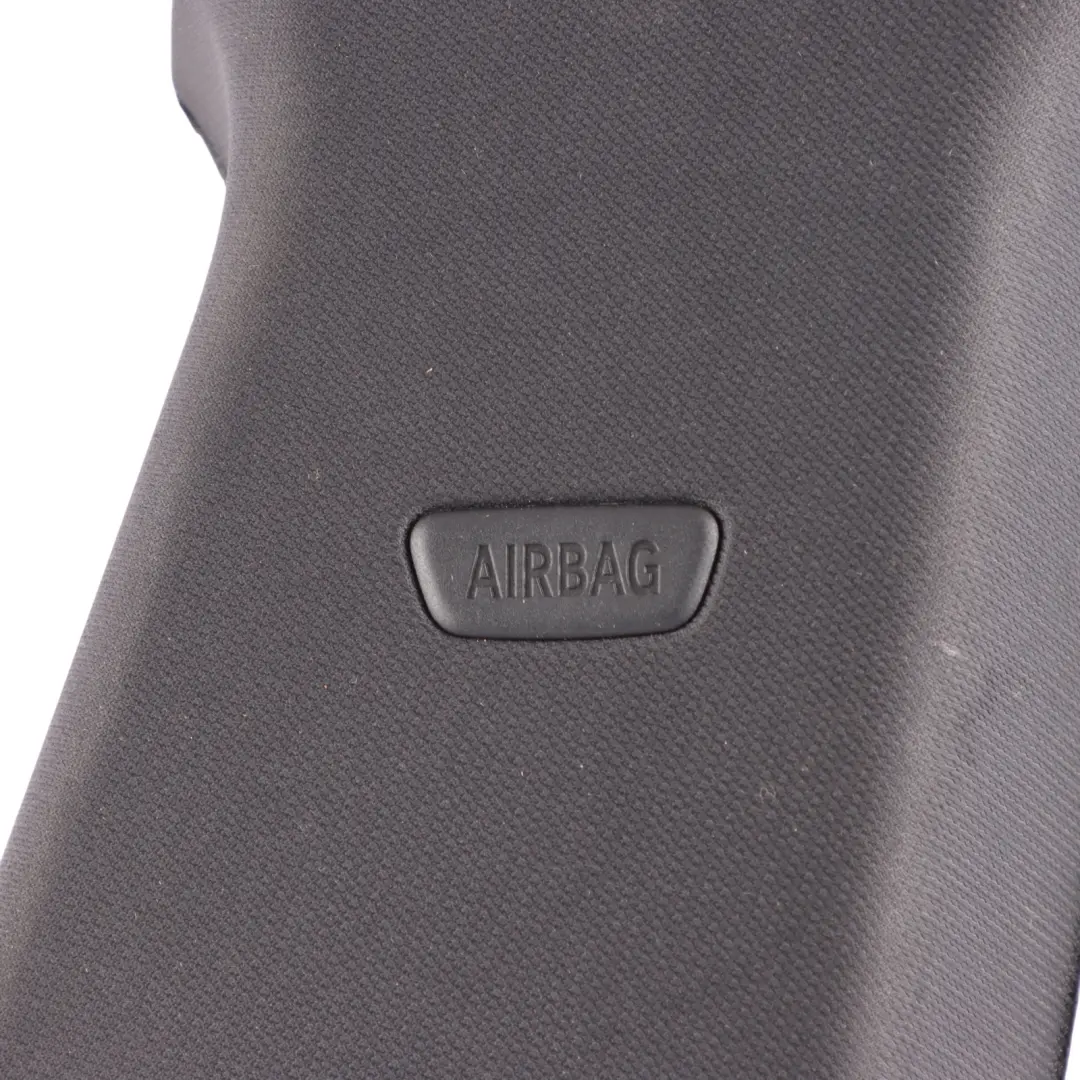 BMW F34 B Pillar Cover Column Top Trim Left N/S Covering Black 7276822 - SKU 8056883 - Part number 8056883