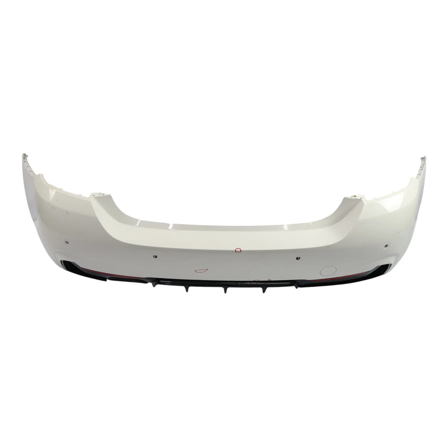 BMW F32 F33 M Sport Rear Bumper Trim Panel PDC Alpinweiss Alpine White - 300