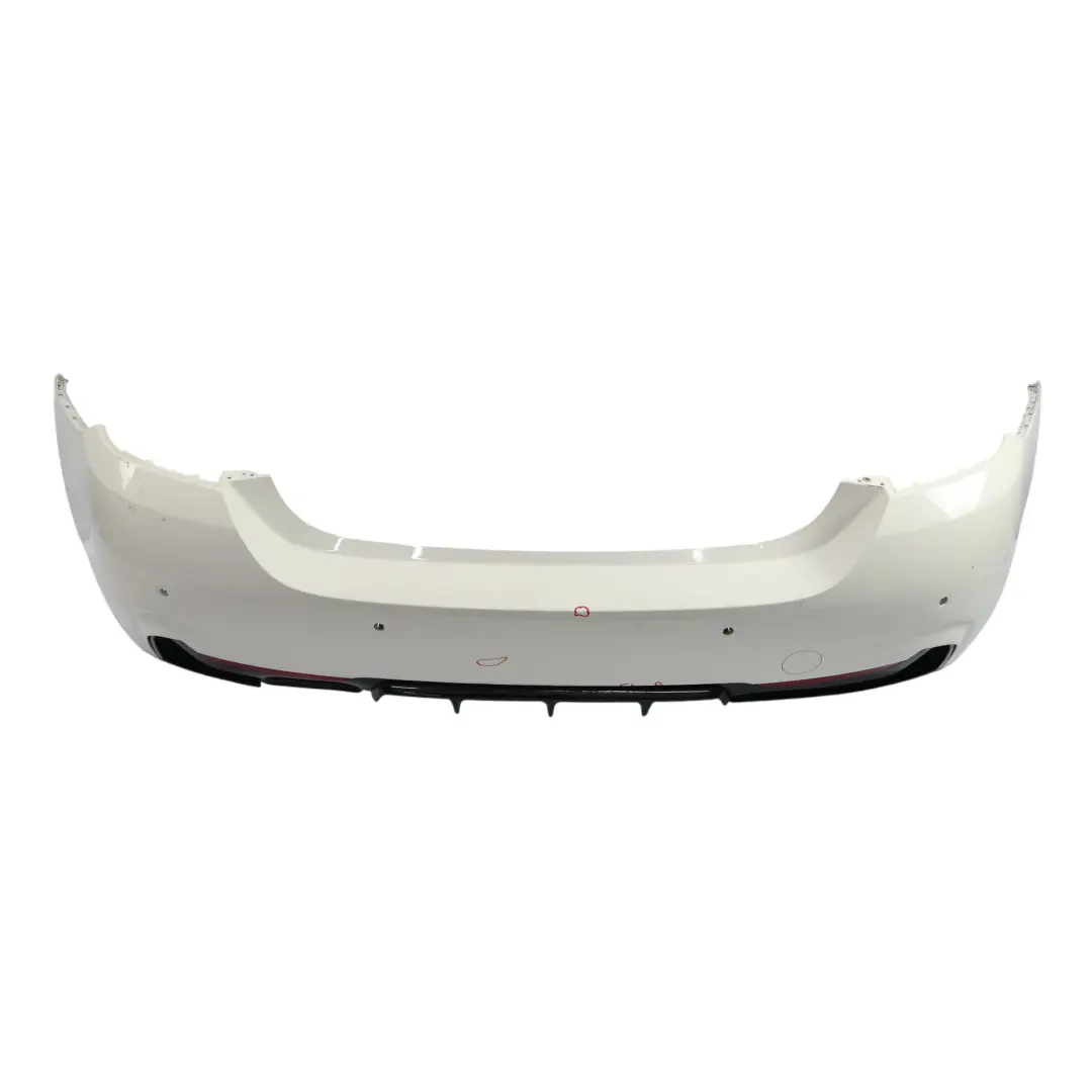 BMW F32 F33 Zderzak Tylny PDC Alpinweiss 3 Alpine White Biały - 300 - SKU 8060889-AW2 - Numer Części 8060889