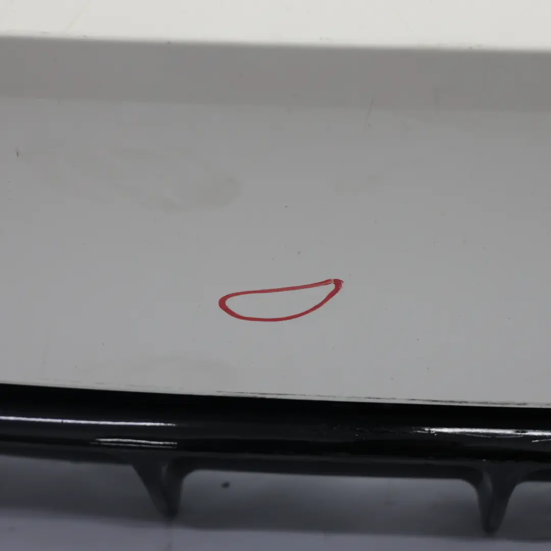 Bumper Trim Panel PDC Alpinweiss Alpine White - 300 to BMW F32 F33 M Sport Rear with Part number 8060889 BMW F32 F33 M Sport Rear Bumper Trim Panel PDC Alpinweiss Alpine White - 300 - SKU 8060889-AW2 - Part number 8060889