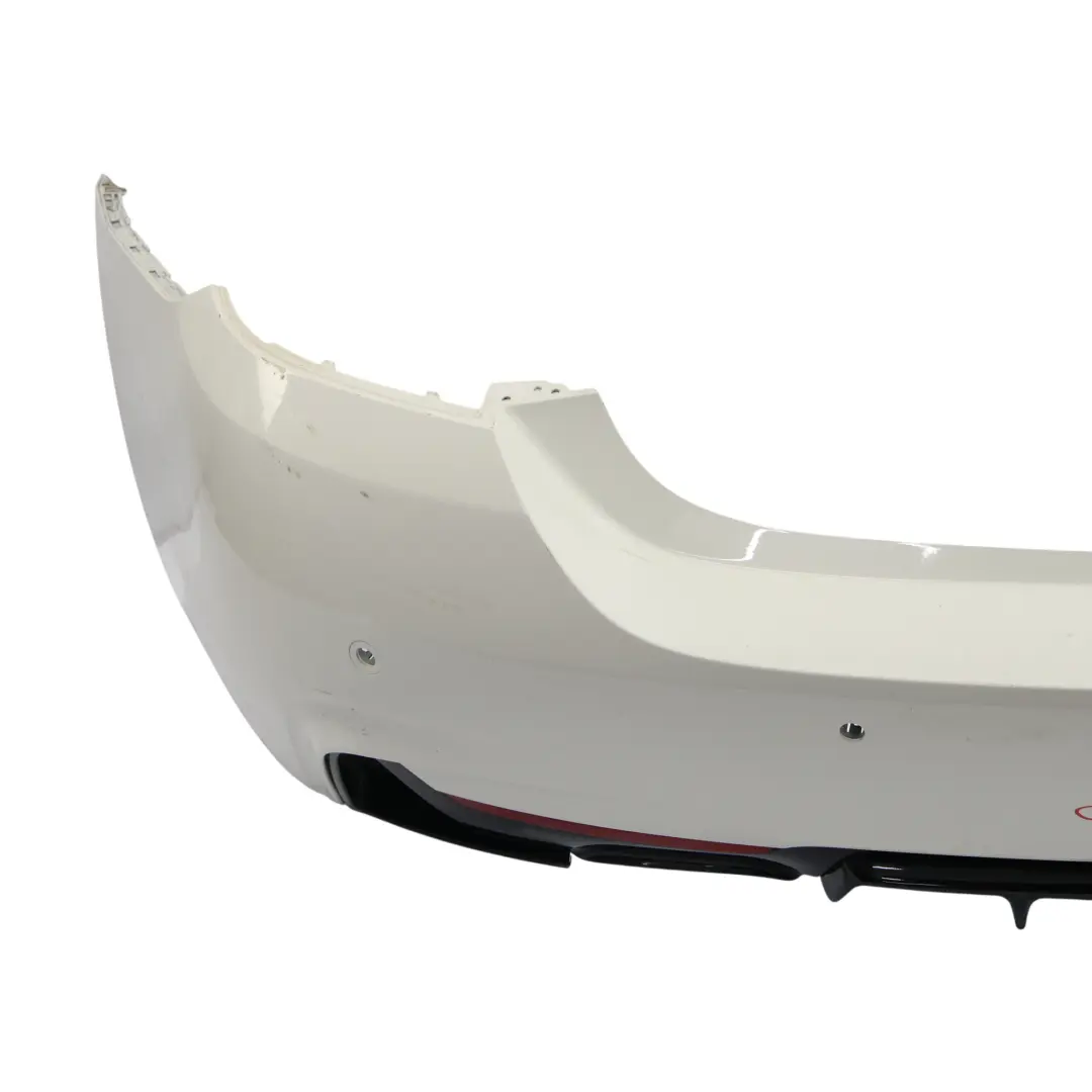 Bumper Trim Panel PDC Alpinweiss Alpine White - 300 to BMW F32 F33 M Sport Rear with Part number 8060889 BMW F32 F33 M Sport Rear Bumper Trim Panel PDC Alpinweiss Alpine White - 300 - SKU 8060889-AW2 - Part number 8060889
