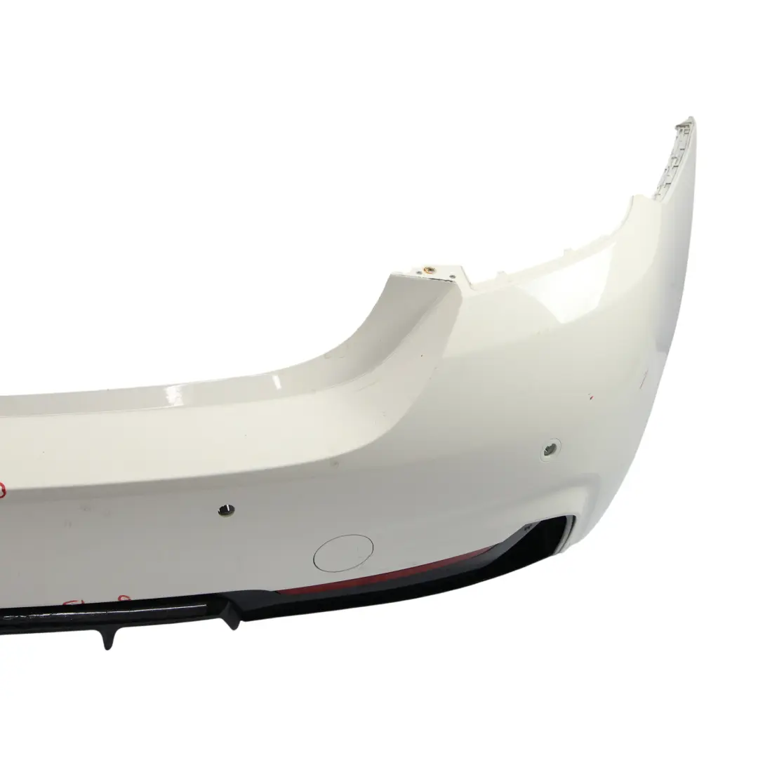 Bumper Trim Panel PDC Alpinweiss Alpine White - 300 to BMW F32 F33 M Sport Rear with Part number 8060889 BMW F32 F33 M Sport Rear Bumper Trim Panel PDC Alpinweiss Alpine White - 300 - SKU 8060889-AW2 - Part number 8060889