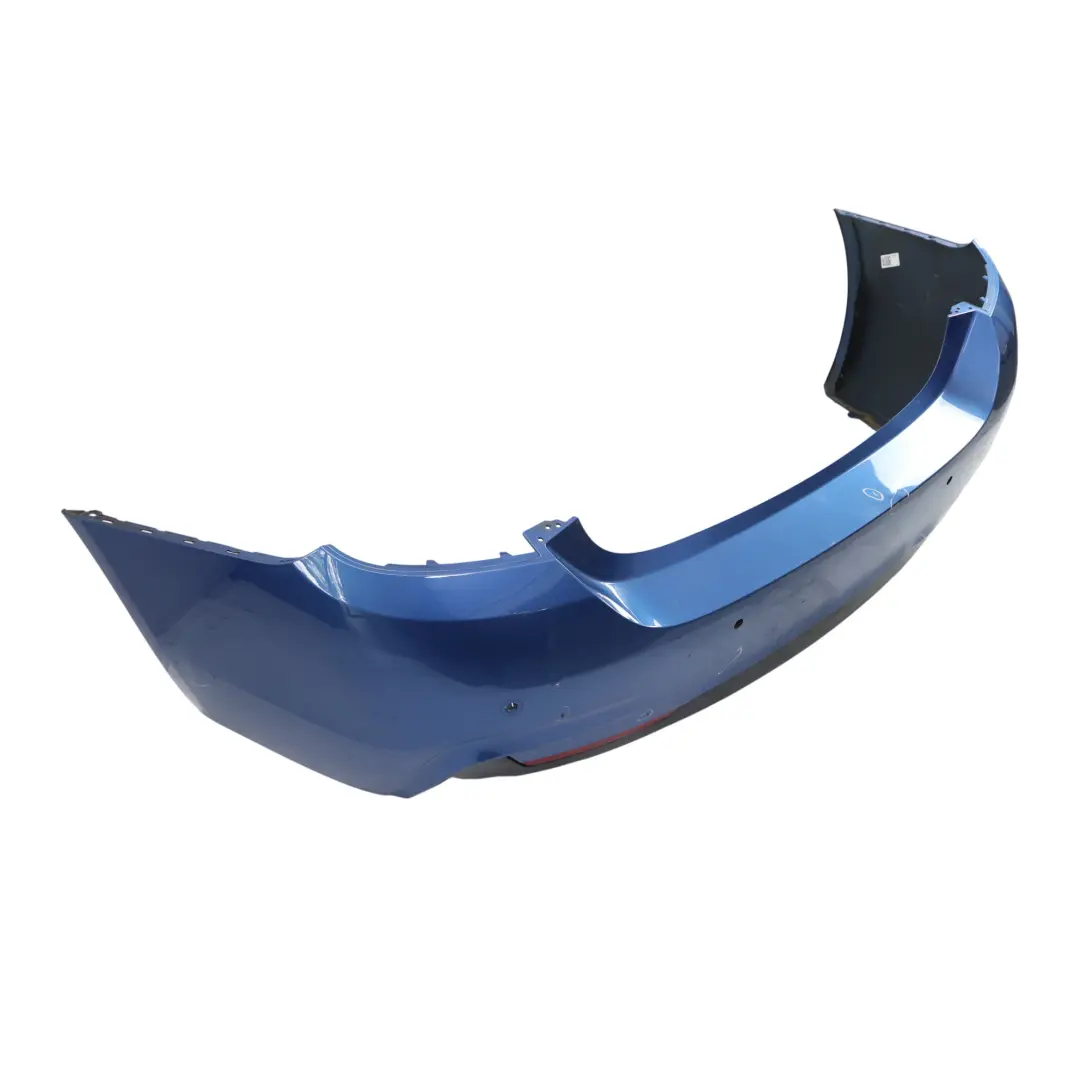 Bumper Trim Panel PDC Estorilblau Blue Metallic - B45 to BMW F32 F33 M Sport Rear with Part number 8060889 BMW F32 F33 M Sport Rear Bumper Trim Panel PDC Estorilblau Blue Metallic - B45 - SKU 8060889-EB - Part number 8060889