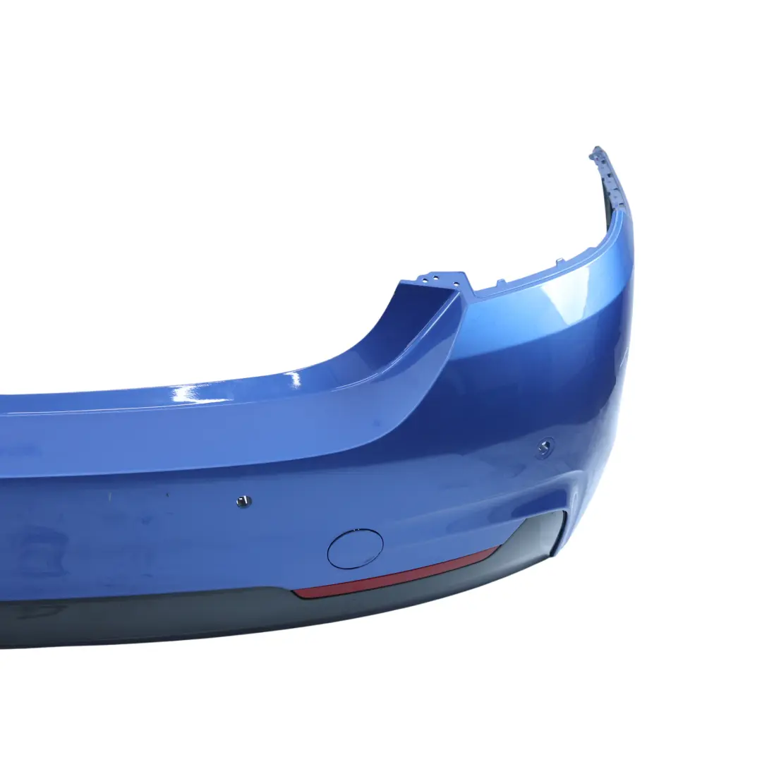 Bumper M Sport Trim Panel PDC Estoril Blau Metallic - B45 to BMW F32 F33 Rear with Part number 8060889 BMW F32 F33 Rear Bumper M Sport Trim Panel PDC Estoril Blau Metallic - B45 - SKU 8060889-EB5 - Part number 8060889