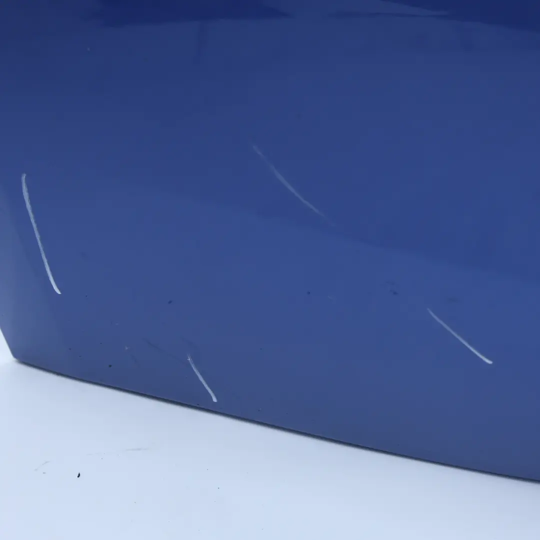 BMW F32 F33 Rear Bumper M Sport Trim Panel PDC Estoril Blau Metallic - B45 - SKU 8060889-EB5 - Part number 8060889