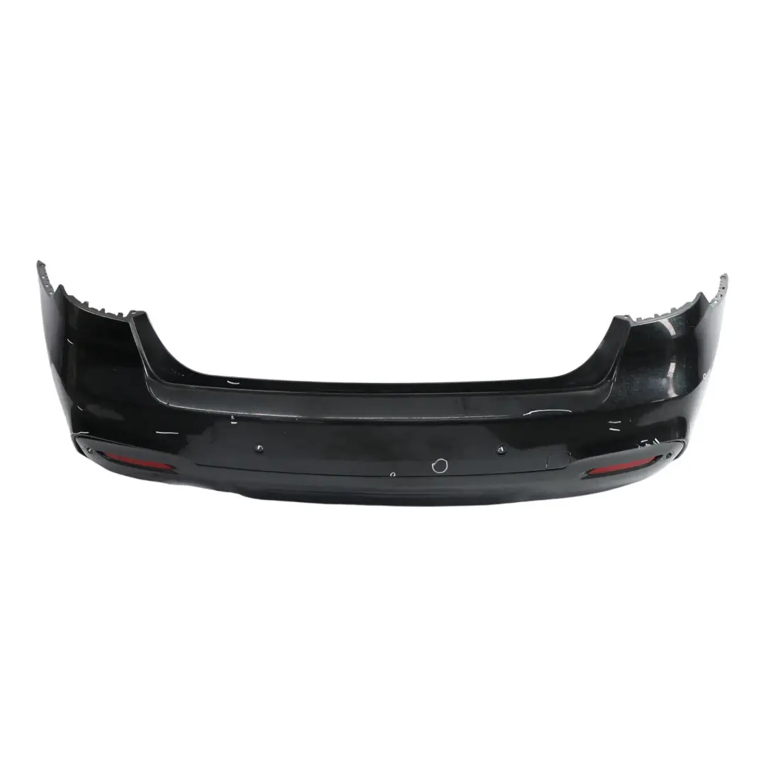 BMW F34 Rear Bumper Trim Panel M Sport PDC Black Sapphire Metallic - 475 - SKU 8061550-BS - Part number 8061550