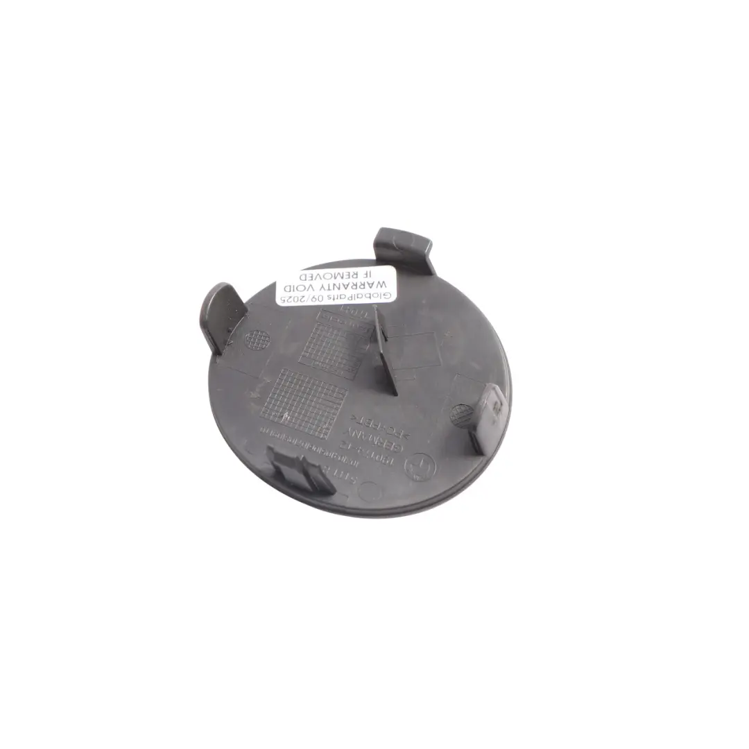 Front Bumper Cover Tow Eye Flap Cap Black Sapphire Metallic - 475 to BMW F34 GT with Part number 8061552 BMW F34 GT Front Bumper Cover Tow Eye Flap Cap Black Sapphire Metallic - 475 - SKU 8061552-BS - Part number 8061552