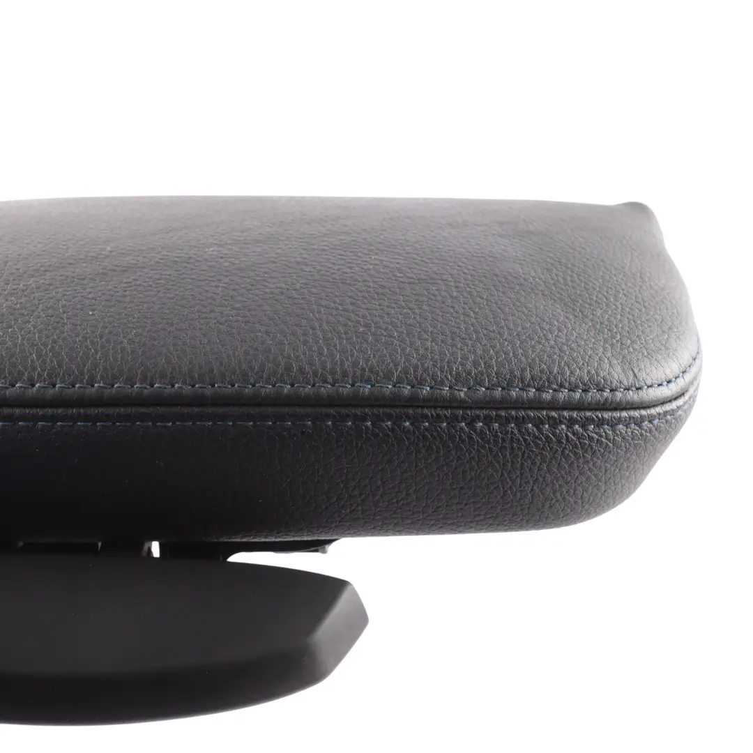 BMW F40 F44 Front Sport Seat Thigh Support Black Leather Blue Stitching N/O/S - SKU 8061940 - Part number 8061940