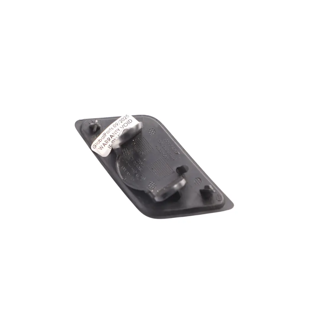 BMW F34 GT M Sport Bumper Headlight Washer Cover Cap Black Sapphire Metallic-475 - SKU 8062252-BS - Part number 8062252