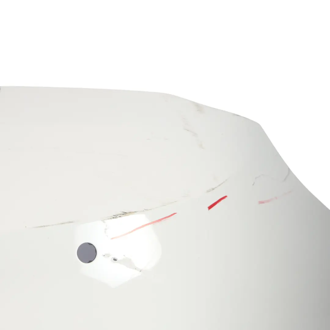 Bumper M Sport Trim Panel Alpinweiss Alpine White - 300 to BMW F20 F21 LCI Rear with Part number 8064151 BMW F20 F21 LCI Rear Bumper M Sport Trim Panel Alpinweiss Alpine White - 300 - SKU 8064151-AW - Part number 8064151