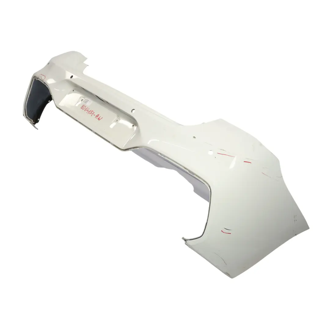 Bumper M Sport Trim Panel Alpinweiss Alpine White - 300 to BMW F20 F21 LCI Rear with Part number 8064151 BMW F20 F21 LCI Rear Bumper M Sport Trim Panel Alpinweiss Alpine White - 300 - SKU 8064151-AW - Part number 8064151