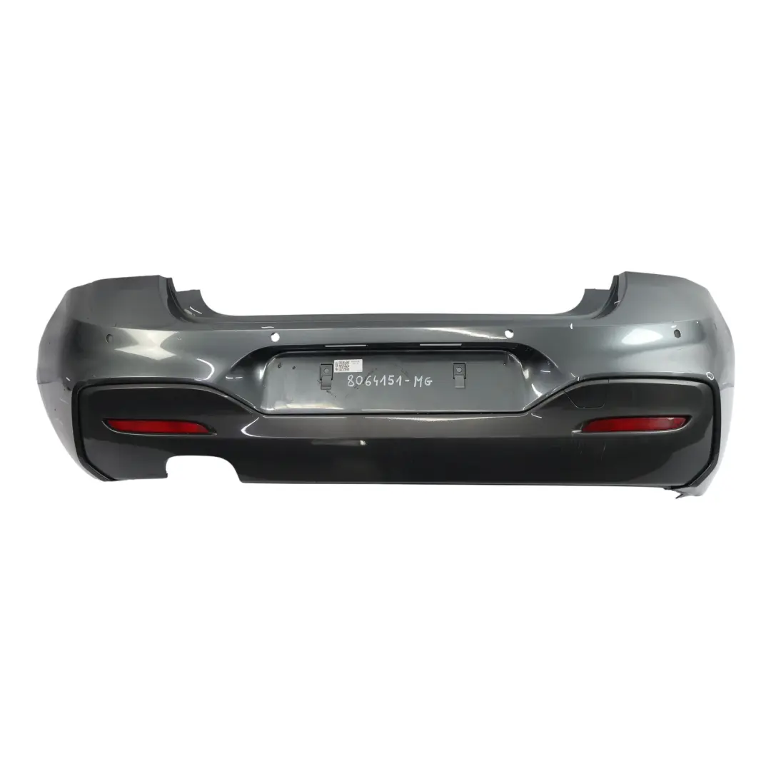 BMW F20 F21 LCI Rear Bumper M Sport Trim Panel Mineral Grau Metallic - B39 - SKU 8064151-MG - Part number 8064151