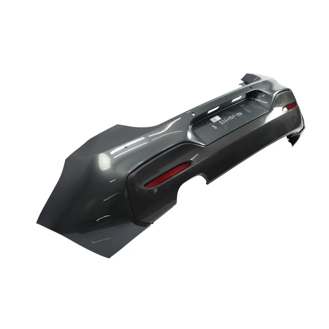 Bumper M Sport Trim Panel Mineral Grau Metallic - B39 to BMW F20 F21 LCI Rear with Part number 8064151 BMW F20 F21 LCI Rear Bumper M Sport Trim Panel Mineral Grau Metallic - B39 - SKU 8064151-MG - Part number 8064151