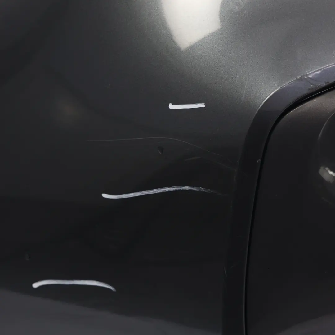 Bumper M Sport Trim Panel Mineral Grau Metallic - B39 to BMW F20 F21 LCI Rear with Part number 8064151 BMW F20 F21 LCI Rear Bumper M Sport Trim Panel Mineral Grau Metallic - B39 - SKU 8064151-MG - Part number 8064151