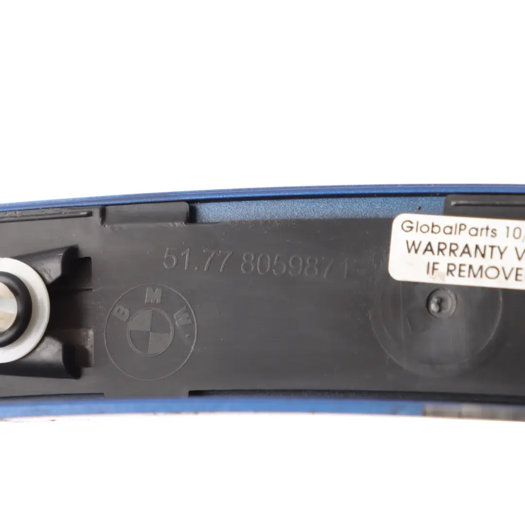 BMW X1 F48 M Sport Front Wheel Arch Fender Cover Left N/S Trim Estoril Blau B45 - SKU 8067689-EB - Part number 8067689