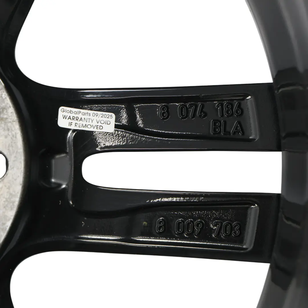 BMW F20 F21 F22 Tylna Felga Aluminiowa M 18" 8J ET:52 - SKU 8074186-2 - Numer Części 8074186